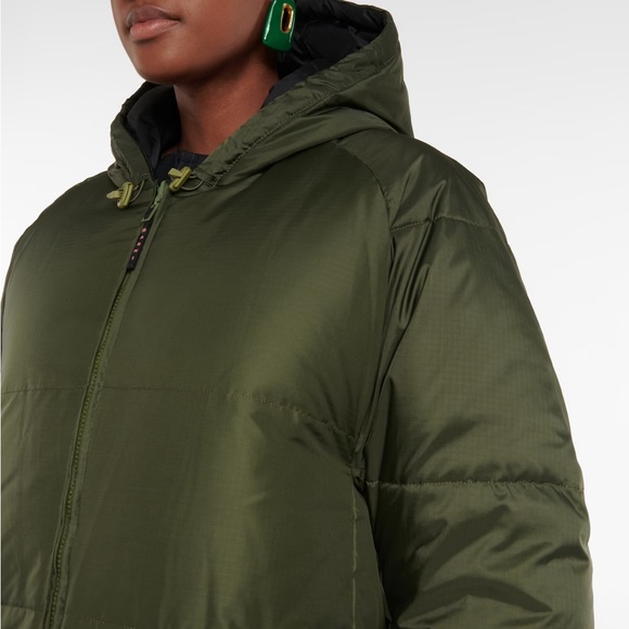 Marni Reversible Hooded Down Coat Jacket, Size 46 (Oversize) Unisex - Picture 4 of 5